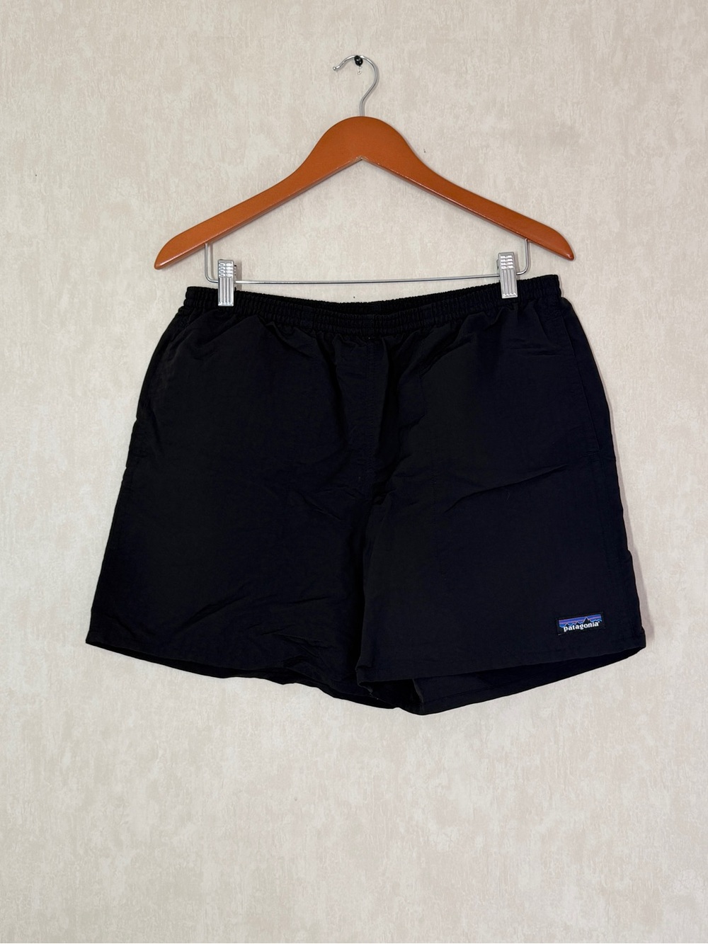 Patagonia Men’s Baggies Shorts 5" Brief Mesh Lined in Black L - Picture 2 of 13
